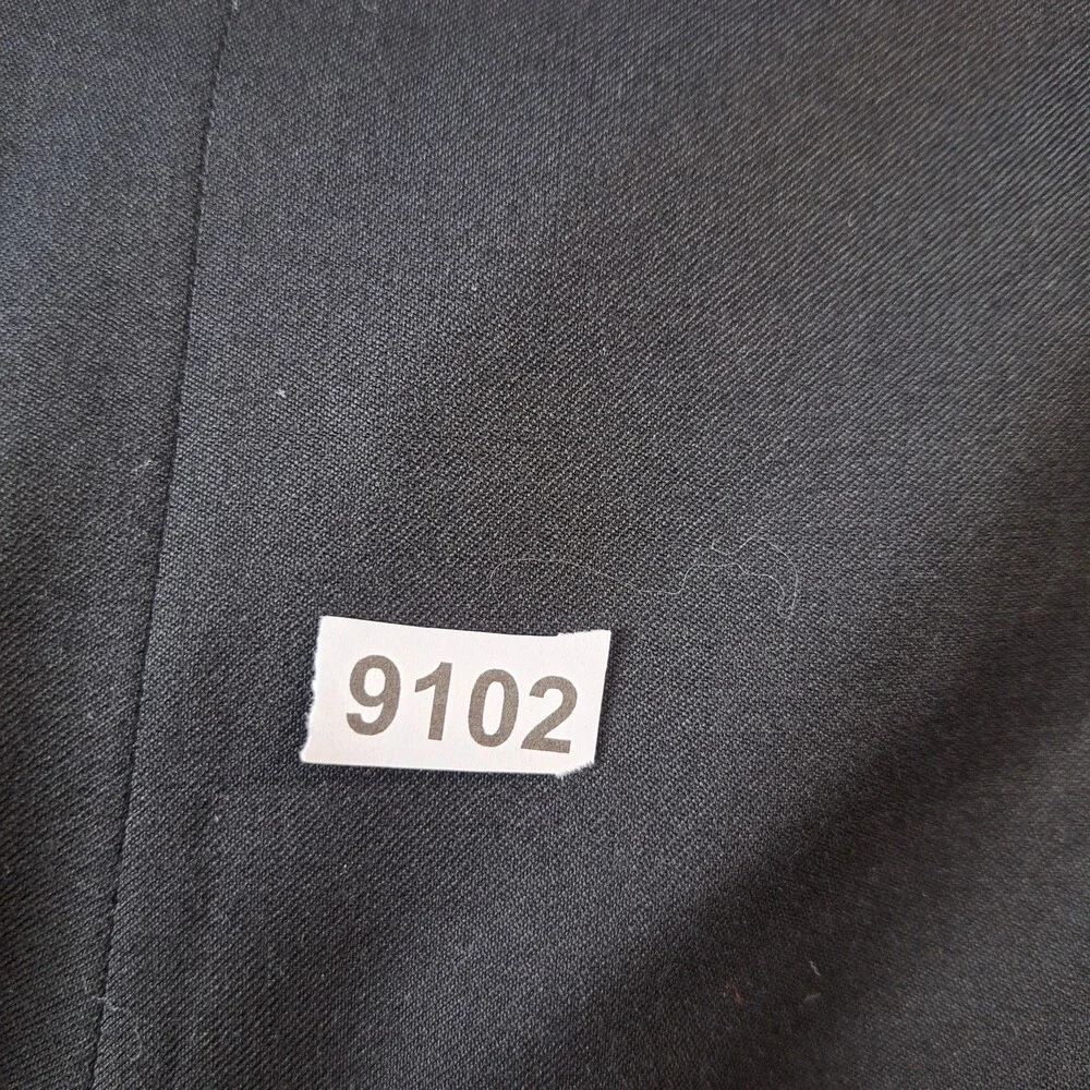 Lauren Ralph Lauren Suit Jacket Mens 50 Black Wool Single Vent 2 Button Formal